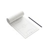 Cawila Pro Notepad, Football Tactics Pad, DIN A5, 50 Sheets,