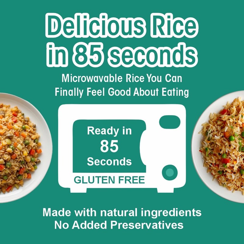 Eat Regal Veg Fried Rice – Microwavable, Ready in 90