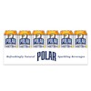 Polar Seltzer Water Orange Vanilla, 12 fl oz cans, 24