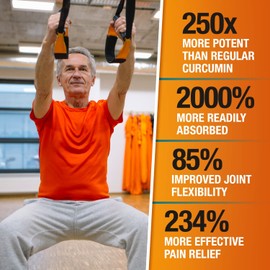 LABO Nutrition FlexC MAX EX with Turmeric Curcumin C3 Reduct 95% Tetrahydrocurcuminoids, Bioperine, Boswellia Extract & OptiMSM, Effective Antioxidation, Joint & Body Discomfort Relief