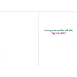 Chipmunk Bride And Groom - Avanti Funny Wedding Card