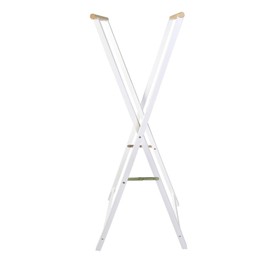 Casual Home Solid Wood Folding Clothing Garment Laundry Drying Rack, 20.5" W x 23" D x 60" H