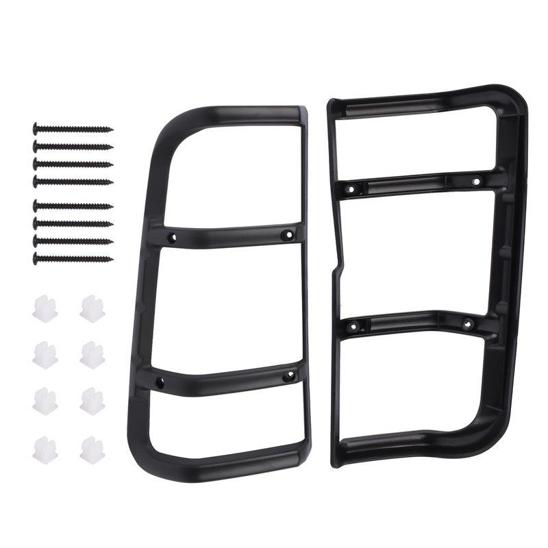 Mixizap Pair Rear Tail Light Lamp Guards Set Replacement for