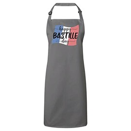 Fabulous Premium-Küchenschürze Grau Alles Gute zum Tag der Bastille 14. Juli Fête Nationale