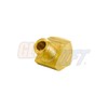 GlowShift 45 Degree Brass Fitting Sensor Thread Adapter - 1/8-27