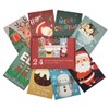 Second Ave 24 Pack Children's Kids Christmas Xmas Festive Cards