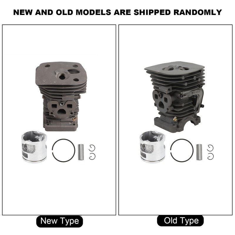 Chainsaw Cylinder Head Piston Kit 537320402 Replacement for Husqvarna 455