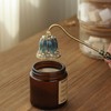 BGCTM Elegant Royal-Style Candle Snuffer with Pearl Inlay, Metal Handle
