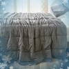 Cooling Coverlet Blanket Set for Hot Sleepers,Ultra-Soft Lightweight Microfiber Quilt,Cool