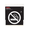 art sign NO SMOKING White 0021 Diameter 138 1pc Art Sign / NO SMOKING 흰색 0021 지름138 1개입 아트사인