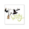 CafePress Witchy Square Sticker 3 X 3 Square Bumper Sticker