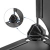 SONGMICS ALPC0B-20V1 Plastic Connectors for DIY Boltless Shelving System Black