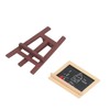 10Pcs Miniature Small Blackboard Easel Realistic Lovely Dollhouse Small Chalkboards