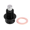 X AUTOHAUX 2 Set M12x1.5 Oil Drain Plug Aluminum Alloy