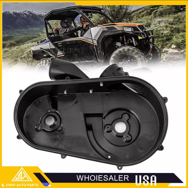EWAY Black Inner Clutch Belt Cover For 2016-23 Polaris General