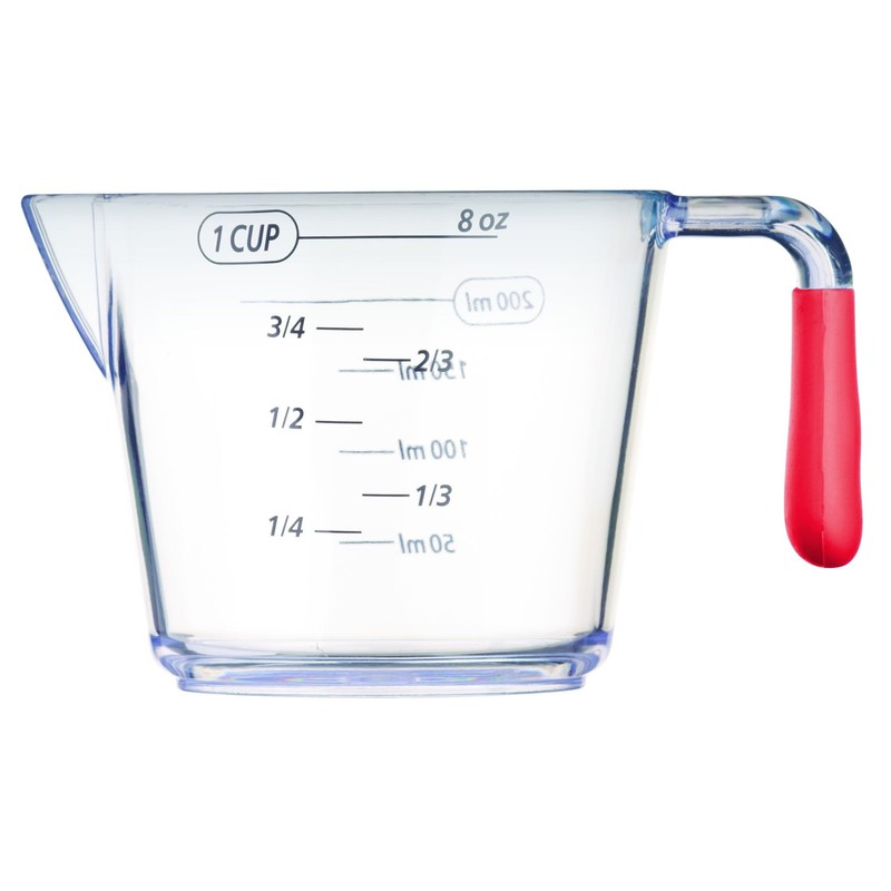 Colourworks CWMJUGSETRED KitchenCraft 3 Piece Measuring Jug Set - Red