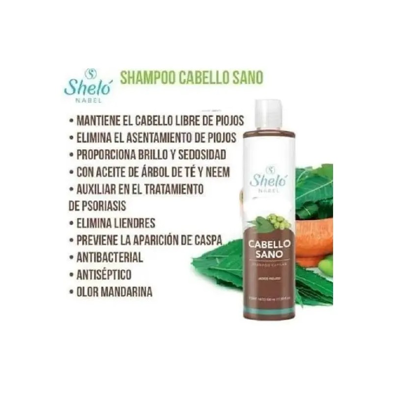 Shampoo Gel Cabello Sano Sheló Nabel