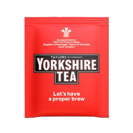 Yorkshire Tea, 6 x 20 Individually Wrapped & Tagged Tea Bags, 120 in total