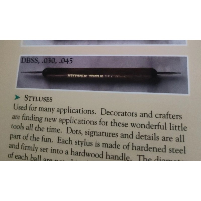 Kemper Tools Small Double Ball Stylus DBSS