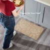 KOKHUB Boho Kitchen Mat, 1/2 Inch Thick Cushioned Kitchen Rugs,