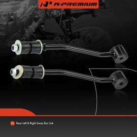 A-Premium 2 x Rear Sway Bar Links Stabilizer Bar Links, Compatible with Ford F-150 F150 1980-1989, F-350 F350 1980-1989, Bronco 1980-1989