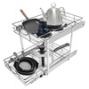 Sikarou Pull Out Cabinet Organizer 14" W x 21" D