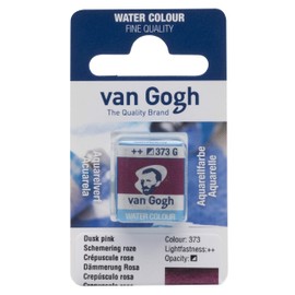 Van Gogh Watercolor Paint, Half Pan, Dusk Pink 373