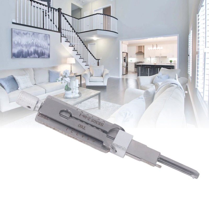 2 in 1 Decoder Tool Hook and Pickup Set Stainless