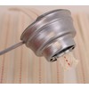 Feuerhand Burner Galvanised + 10 Wicks (12.5 mm Width) Compatible