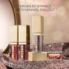 stila Magnificent Metals Glitter & Glow Liquid Eye Shadow, Rose