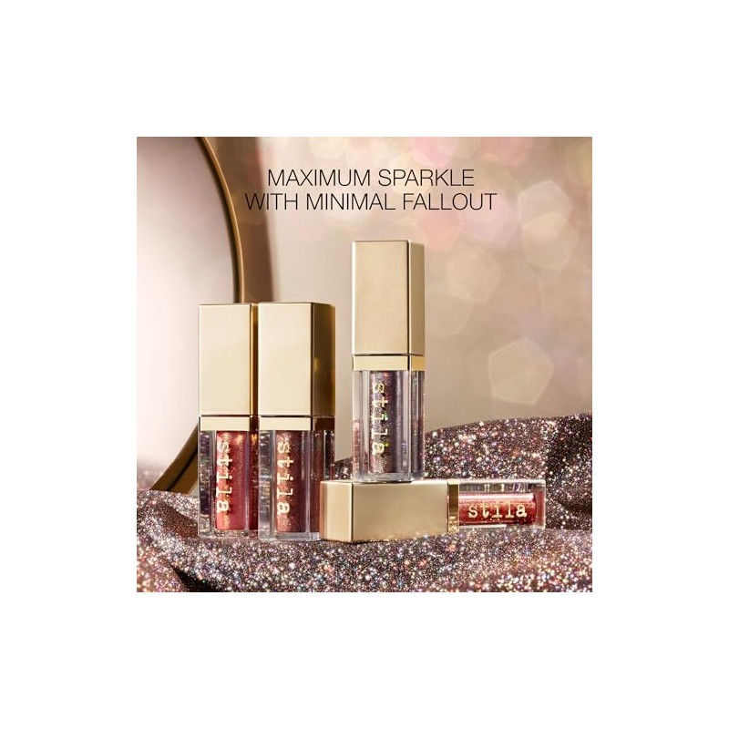 stila Magnificent Metals Glitter & Glow Liquid Eye Shadow, Rose