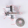 Soytich Ball Valve Outdoor Tap Garden Tap Bidet 1/2 Inch