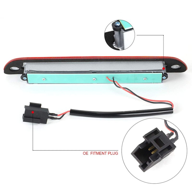 LED 3rd Third Brake Light High Mount Stop Light Compatible