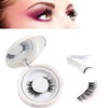 LSNTUU Crafty Co Magnetic Eyelashes, Magnetic Eyelashes with Applicator, Magnetic