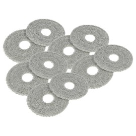 vhbw 10 x Mop Cloths Compatible with Mova E30 Ultra Mop Robot Cleaning Robot Mop Cloth Mop Pad