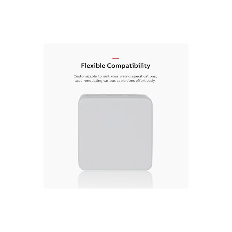 ABB EcoSolutions AP9/G Grey Colour Waterproof Junction Box IP65 •