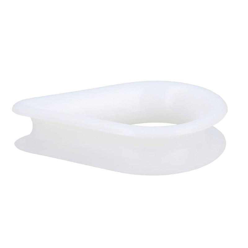 10pk White Nylon Rope Splice Thimble 10mm Rope Spliced Boat