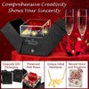 Preserved Forever Rose Initial Necklaces - Preserved Flowers Gifts Box