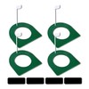 4 Pack Golf Putting Cup with Flag, Golf Putting Disc
