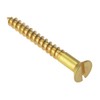 ForgeFix Wood Screws - Solid Brass | 2 1/2" x