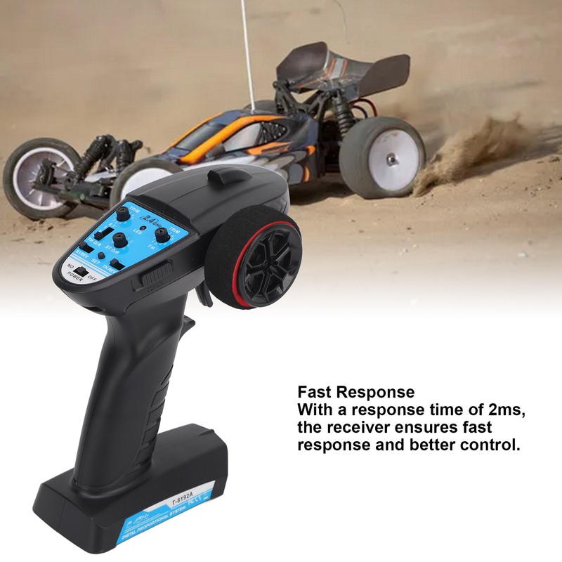 Remote Controller 200‑300m High Sensitivity Safety Protection ESC Receiver for