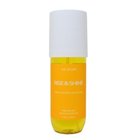 SOL DE ORO Rise & Shine Body Perfume Mist, Gourmand Floral Fragrance with Vanilla & Jasmine, 8 fl oz/ 236 mL