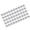 50PCS Tuercas de T-ranura Tuercas de Carredera en T Tuercas