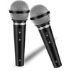 JAONLD Fake Microphone, 2 Pcs Microphone Prop Kids Toy Microphone