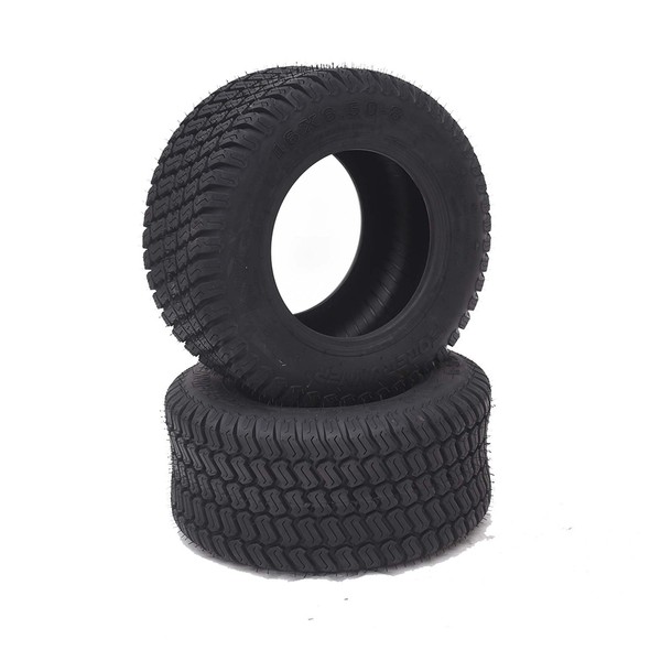 MERXENG 16x6.50-8-4PR Lawn Mower Tire & Tractor Turf Tire &