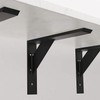 Heavy Duty Shelf Brackets 2 Pack 20" x 10" x