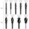 CRLITSIY Wood Drill Bit Set with Impact Wrench Adapter, Hexagonal