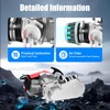 JAYGOVAN 49cc 50cc 2 Stroke Racing Engine Motor, Gasoline Engine