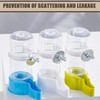 Shengsenfu Automatic Bird Water Dispenser, Parrot Feeder, Bird Cage Suspended