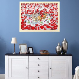 1000 Piece Jigsaw Puzzle - Christmas Scramble by Mike Jupp -1000 Piece Jigsaw Puzzles for Adults - Hardest Jigsaw Puzzle, Festive Puzzle, Present